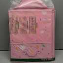 Large Toy Box, Collapsible Sturdy Kids Storage Organizer for Boys Girls, 25"x13"x16" Storage Box with Lids, Toy Chest Bins Basket for Living Room, Playroom, Nursery, Pink