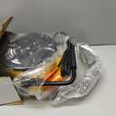 Greenhouse Heater with Digital Thermostat, 1500W Electric Outdoor Heaters for Patio, Fast Heating, Overheat Protection, Dustproof Design for Grow Tent, Green House, Flower Room, Yellow