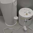 Large Humidifiers for Bedroom, 9L/2.5Gal Ultrasonic Cool Mist, Top Fill Easy Clean with 350ML/H Mist Speed, Quiet, Suitable for Kids Room Plant Yoga Office Study Room Living (White, Round) new sealed in box