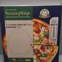 Pizza Pan - 14 Inch Nonstick Pizza Pan for Oven with Widen Handles for Cooking, Baking, and Grilling - Durable, Even Heating, Long-Lasting Kitchen Cookware (1, Grey) (Gray)