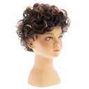 Brown Kids Wig Short Curly Child Synthetic Boys Wig Cosplay Halloween Costume Party Use