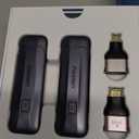 Wireless HDMI Transmitter and Receiver 4K, FIGEBNY Wireless HDMI Extender Sender Kit 2.4G/5G for Streaming Video Audio to Monitor for TV Box/PC/Laptop/HDTV/Projector Camera Portable Gray