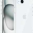 2 x Case for iPhone 15 Plus Case Non-Yellowing Full Body Screen Camera Shockproof Phone Bumper Cover, 6.7 Inch Phone Case Anti-Scratch Clear