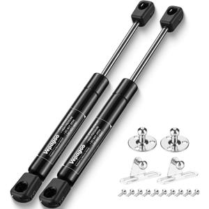 Vepagoo 7 inch Gas Struts 10Lb/44N, SPD490010 Gas Shock Spring Lift Supports for RV Overhead Cabinet Door Toolbox Lid, Marine Hatches & Sentry Safe Replacement Parts, Set of 2