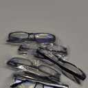 Gaoye Professional Reading Glasses for All Day - Computer Readers with Blue Light Protection - Value Pack (B1-5 Pack Light Black)