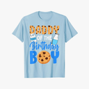 Daddy of the birthday boy Milk and Cookies 1st birthday T-Shirt, M