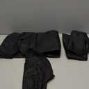 Joramoy Heavy Duty Canopy Weight Bags(120LBS) for Pop up Canopy Tent, Canopy Weights Set of 4, Leg Weights Sand Bags for Instant Outdoor Sun Shelter Patio Umbrella(Without Sand) (Black)