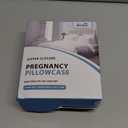 Pregnancy Pillow Cover U-Shaped, Super Soft Replacement Cover Fits Most 55/57 Inch Maternity Pillow, Full Body Pregnancy Pillow Case, Universal Fit, Grey Hearts Print