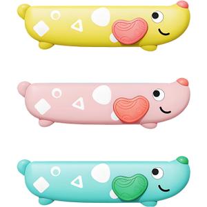 3PCS Harmonica for Kids, Beginners, Toddler muiscal Instruments Toys, Yellow, Pink, Green 16 Hole Harmonica Set, Educational Toys for Children