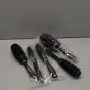 The Curling Comb is All Black, Ceramic Aluminum Tube, thermally Conductive, Fluffy, hairstyling, Curly Hair, Like a Rubber Handle, Hair Rolling Comb, 32mm