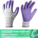 Irenare 24 Pairs Gardening Gloves Bulk for Women Ladies Breathable Rubber Coated Garden Glove for Yard Outdoor Work with Grip