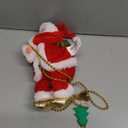 Upgraded Climbing Santa Claus on Rope, Animated Electric Musical Christmas Ornament with 3 Modes, Secure Tree Hook & Reinforced White PVC Case, Heartwarming Holiday Decoration Gift