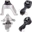 Set of 4 Engine Motor Mount Compatible with 2017-2019 CR-V 2.4L,1.5L L4 Turbocharged,Replace for A65115 A65130 A65131 A65145