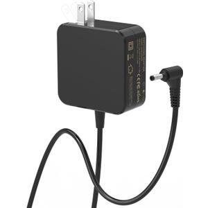 65W Charger Compatible with Lenovo IdeaPad 1/1i/3/3i/5/5i Laptop- IdeaPad 110 110S 310 320 330 330s 510 520 530s 710s AC Adapter; IdeaPad S145 S340 S540 L340 Power Supply Cord Round Tip