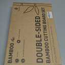 3 Packs Bamboo Cutting Board Set with Holder Wood Cutting Boards for Kitchen with Juice Grooves Built-in Handles, Ideal Charcuterie & Chopping for Meat Vegetables Fruits Kitchen Gift for Home Cooks