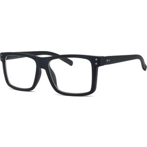 Eyekepper Oversized Reading Glasses Square Large Frame Readers for Men and Women (Black)