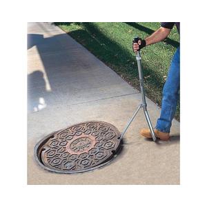 Allegro Industries 9401‐20 Deluxe Manhole Lid Lifter, 6, Silver