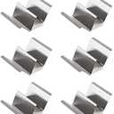 zeeooil Taco Holder Set of 6 Stainless Steel Taco Stand Baked Taco Rack with Handle, Each Rack Holds Up to 2 Tacos, Oven, Grill & Dishwasher Safe Taco Holders (Set of 6)