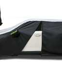 SUV car Cover All Weather Waterproof Murano, Subaru Outback/SolterraCadillac XT5/SRX, Audi Q5, Buick Envision and Other Models -Outdoor Sunshade Protection with Zipper (Length 187 to 194 inch)