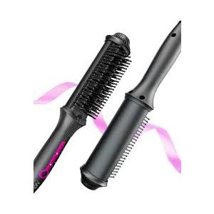 NOVUS Ionic Hair Straightener Brush, 4 Temps & 30s Heating & Auto-Off, Anti-Scald Ceramic Straightening Comb Fast Heating for Home Salon, Less Frizz & Smoother Hair for All Hair Types NOVUS Ionic Hair Straightener Brush, 4 Temps & 30s Heating & Auto-Off, Anti-Scald Ceramic Straightening Comb Fast Heating for Home Salon, Less Frizz & Smoother Hair for All Hair Types