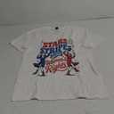 Stars Stripes And Women's Rights 4th Of July Equal Rights T-Shirt (Medium, White)