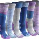 Dickies Women's Dri-Tech Fashion Moisture Control Crew Socks (6, 12 Pairs) (Medium)