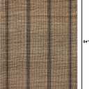 Loloi Angela Rose Colton Collection CON-01 Natural/Black 5'-0'' x 7'-0'', .38" Pile Height, Area Rug