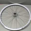 Adults Bicycle Wheels Rim for 3 Wheels Bike, Tricycle Left Wheels 26", Not Suitable for Bicycles, Tire Rims Replacement, Double Wall Alloy Rim, 36x13G Silver Spoke, Aluminum Alloy