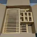 Bamboo Dish Drying Rack with Utensil Holder Set,3-Tier Collapsible Wood Dish Drying Rack for Kitchen,Folding Bamboo Drying Rack with Utensils Flatware Holder,Space-Saving Storage