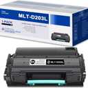 MLT-D203L D203L High Yield Black Toner Cartridge Replacement for Samsung MLT-D203L 203L Toner to use with ProXpress M3320ND M3820DW M4020ND M3870FW M4070FR M4072 Printer Toner (1 Pack)