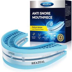 Anti Snore Mouthpiece – Adjustable Intraoral Device Designed to Help Reduce Snoring for Adults (18+) with Retainer Case and Replacemetn Guards