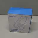 Kids Bluetooth 6.0 Headphones with LED Light, 85Hours Playtimes, Type-C Fast Charging, 85/94dB Volume Limited, Comfort Wireless Headphones with Built-in Mic, Wired & TF Card Mode, Blue