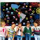 3 x Hispanic Heritage Month Backdrop Hispanic Heritage Banner Spanish Heritage Month Latino Heritage Month Decorations and Supplies for Home