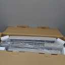 Dog Stairs with Storage 23" H, 4-Step Wider Dog Steps for High Beds Window, Folding Sturdy Pet Stairs Gift for Small/Medium/Large Old Dogs Cat, Ramp for Climbing Car Up to 200 lbs, Beige