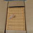 Cable Management Box, Handmade Imitation Rattan Cord Cable Organizer, Open Slots Cords Hider Box Cord Basket Under Desk Cord Organizer for Computer Router USB Hub & Power Strip (13.0" (L) x 5.5" (W) x 5.1" (H) - 1 Pack)