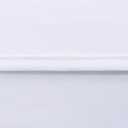 LUSHVIDA Rectangle Outdoor Tablecloth with Umbrella Hole and Zipper, 60x102 Inch White, Washable Waterproof Table Cloth Spill Proof Wrinkle Free Table Cover for Patio Spring Summer Picnic BBQS