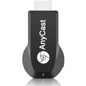 Anycast Wireless HD Display Adapter Receiver 1080P Screen Mirroring Streaming Media Dongle Compatible with iOS/Android/Windows/Mac to HDTV Monitor Projector Anycast Wireless HD Display Adapter Receiver 1080P Screen Mirroring Streaming Media Dongle Compatible with iOS/Android/Windows/Mac to HDTV Monitor Projector