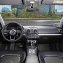 SEG Direct Car Steering Wheel Cover for Prius Civic Model 3 Model Y Camaro, Small Size 14-14.25 inch, Black Microfiber Leather