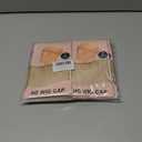 Atudew 24 PCS HD Wig Cap, Wig Caps for Women, Wig Cap for Lace Front Wig, Stocking Caps for Wigs, Bald Cap for Wig, Brown, Invisible, Super Thin, Nylon, Transparent, Elastic Wig Cap (12 Packs)