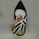 Slingback Heels for Women Closed Pointed Toe High Heels Bowknot Knitted Dress Work Wedding Pumps Shoes (7)