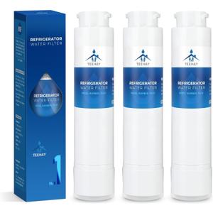 TEEHAY EPTWFU01 PureSource Ultra II Refrigerator Water Filter, Compatible with Electrolux EWF02, Frigidaire Gallery FGSS2635TF, LGHB2869TF, LGHD2369TF, LGHK2336TD, LGHK2336TF, LGHX2636TF, 3 Pack