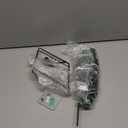 Canlierr 2 Pieces Wall Decor Hanging Planters with Artificial Plants Metal Hanging Vase Indoor Plants Holder Modern Boho Wall Art for Bathroom Bedroom Living Room Decor(Black,Eucalyptus)