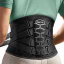 FREETOO Back Braces for Lower Back Pain Relief with Pulley System,Lumbar Support Belt for Men & Women with Lumbar Pad, Ergonomic Design and Soft Breathable 3D Knit Material,for Herniated Disc,Sciatica (X-Large (Waist: 47.253.9 Inch))