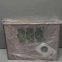 Framed Boho Botanical Wall Art for Living Room, 4 Piece Rustic Floral Canvas Painting Prints, Vintage Minimalist Neutral Flower Artwork for Modern Farmhouse Bedroom Dining Room Office Wall Decor (Simple - Walnut Framed)