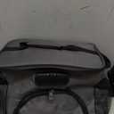 Lunch Bag with Combination Lock, Lunch Box for Men Women, Adjustable Shoulder Strap & Leakproof Soft Cooler for Commute, Travel & Gym (Gray)