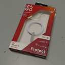 ZAGG Crystal Palace Snap iPhone 15 Pro Max Clear Phone Case - Drop Protection (13ft/4m), Durable Graphene, Anti-Yellowing, and Scratch-Resistant MagSafe Phone Case