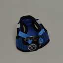 EcoBark Dog Harness - Teacup Dog Harnesses for XXS, XS, and Small Dogs - Step in Mesh Mini Body Halter - Puppy to Senior Dogs - Toy Breed Dog Harness Vest Under 5 pounds lbs (XXXS, Bright Blue) (XXXS- 2 to 3 lbs- Chest up to 10 in (Pack of 1), Bright Blue Sport)