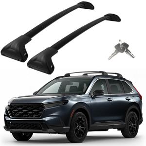 Roof Rack Cross Bars Compatible with Honda CRV CR-V 2023-2026, Adjustable Aluminum Heavy Duty 300 LBS Anti-Theft Lock Cargo Carrier Rooftop Crossbar Accessories for Bike, Basket, Snowboard, Luggage