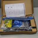 Mounting Dream TV Wall Mount for Most 37-75 Inch TVs, Universal Tilt TV Mount Fit 16", 18", 24" Stud with Loading Capacity 132lbs, Max Vesa 600 x 400mm, Low Profile Flat Wall Mount TV Bracket (Black)