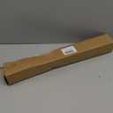 Tension Rod 24-48Inch Black Curtain Rods for Windows Spring Adjustable Curtain Rod no Drilling Tension Curtain Rods for Window, Doorway, Closets